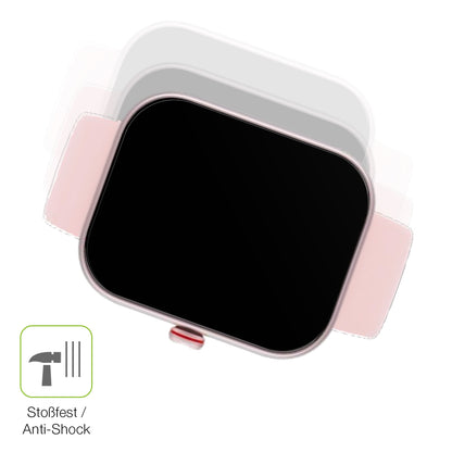 Schutz gegen Kratzer auf dem Toobur 1.91 Zoll Smartwatch Glas durch Schlüssel, Stöße gegen die Tischkante oder Stürze