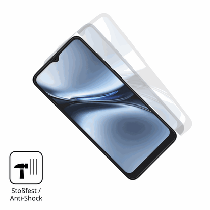 Schutz gegen Kratzer auf dem XGODY X36 Glas durch Schlüssel, Stöße gegen die Tischkante oder Stürze