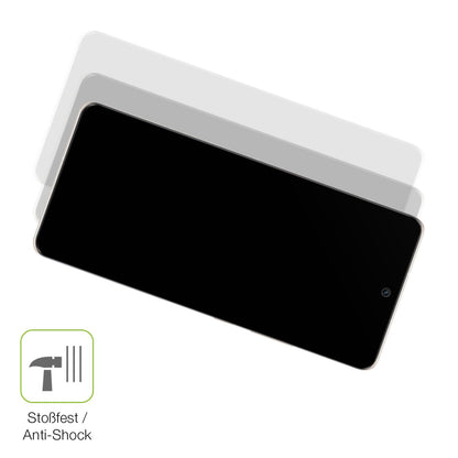 Schutz gegen Kratzer auf dem Xiaomi Civi 1S Glas durch Schlüssel, Stöße gegen die Tischkante oder Stürze