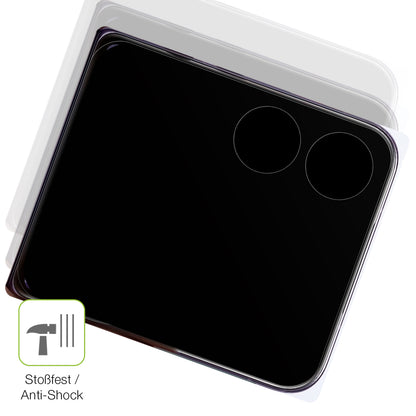 Schutz gegen Kratzer auf dem Xiaomi Mi Mix Flip (Frondisplay) Glas durch Schlüssel, Stöße gegen die Tischkante oder Stürze