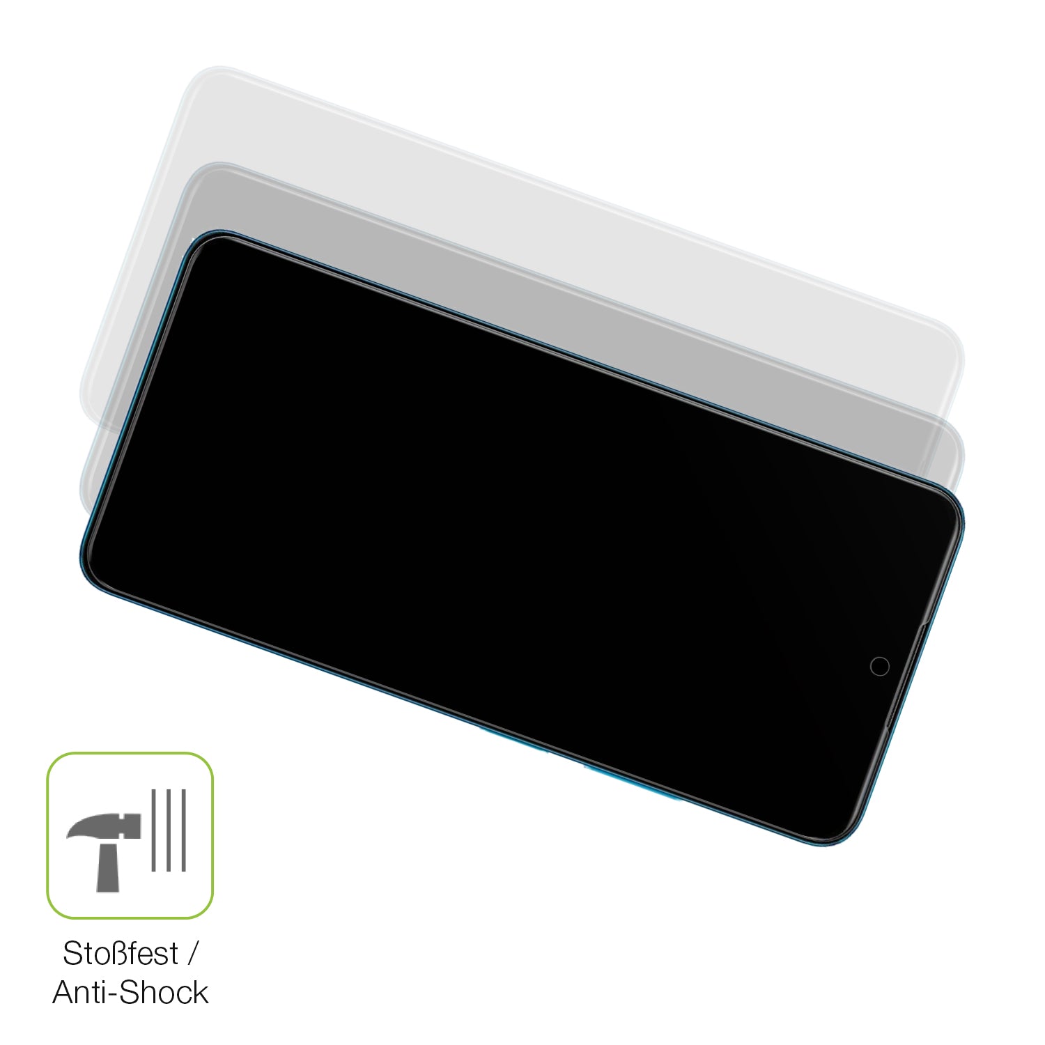 Schutz gegen Kratzer auf dem Xiaomi Redmi Note 12 Pro 4G 2209116AG Glas durch Schlüssel, Stöße gegen die Tischkante oder Stürze