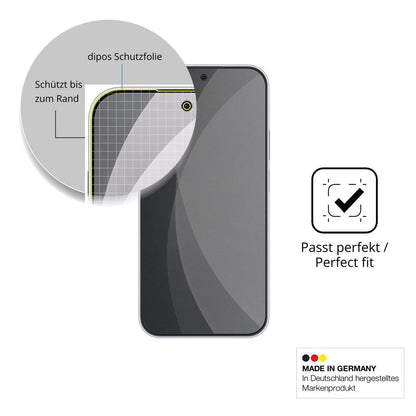 Schutz gegen Kratzer auf dem Huawei Nova 16 SE Glas durch Schlüssel, Stöße gegen die Tischkante oder Stürze