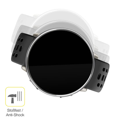 Schutz gegen Kratzer auf dem Amazfit Active 2 Glas durch Schlüssel oder Ähnliches