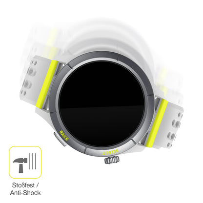 Schutz gegen Kratzer auf dem Amazfit Cheetah round Glas durch Schlüssel oder Ähnliches