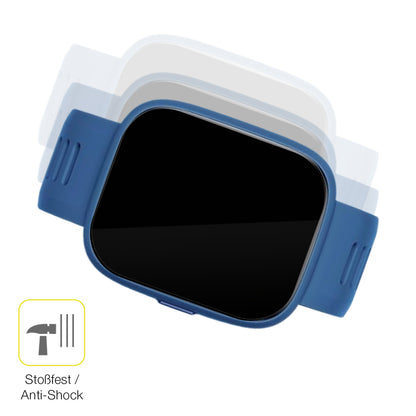 Schutz gegen Kratzer auf dem BiggerFive Smartwatch Kinder Glas durch Schlüssel oder Ähnliches