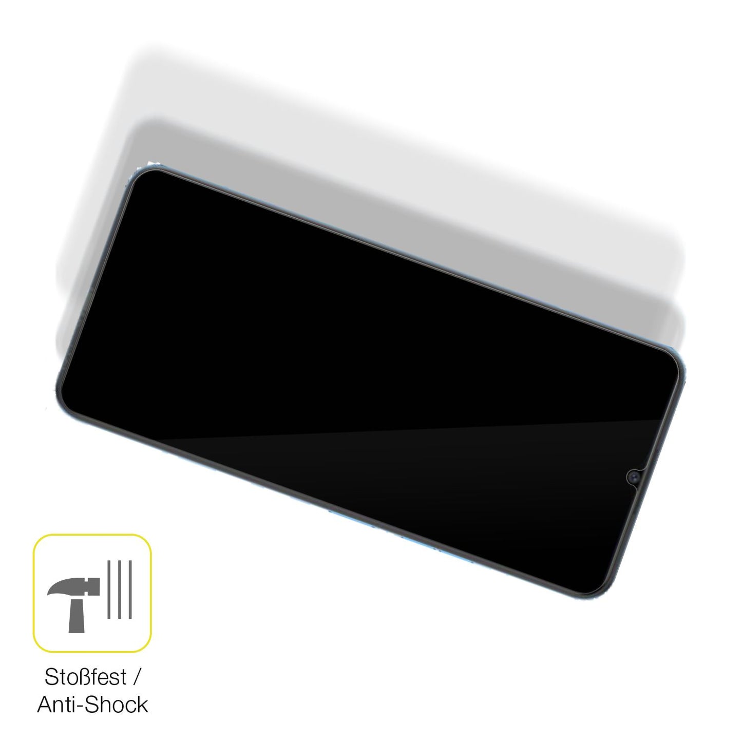 Schutz gegen Kratzer auf dem Coolpad Cool 20S Glas durch Schlüssel oder Ähnliches