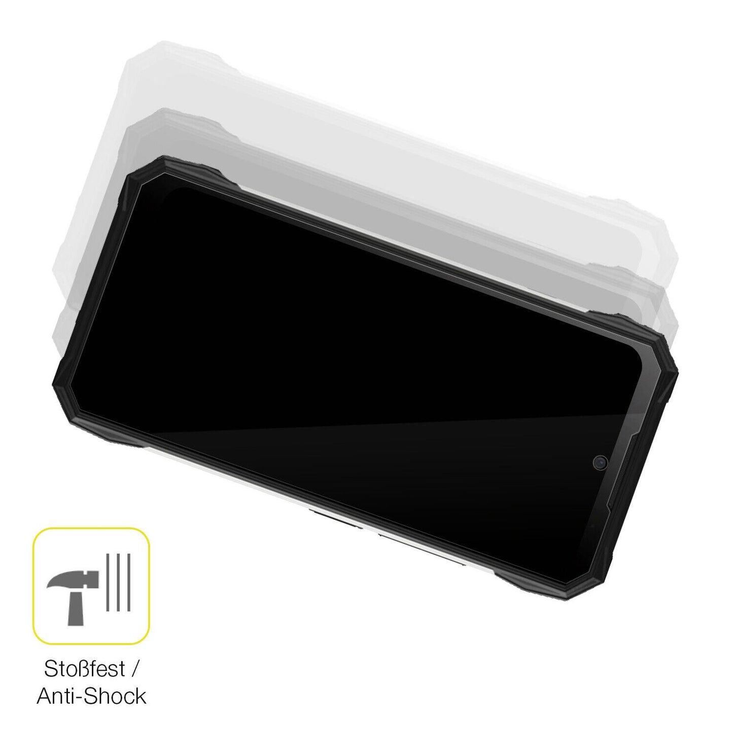 Schutz gegen Kratzer auf dem Doogee S89 Pro Glas durch Schlüssel oder Ähnliches