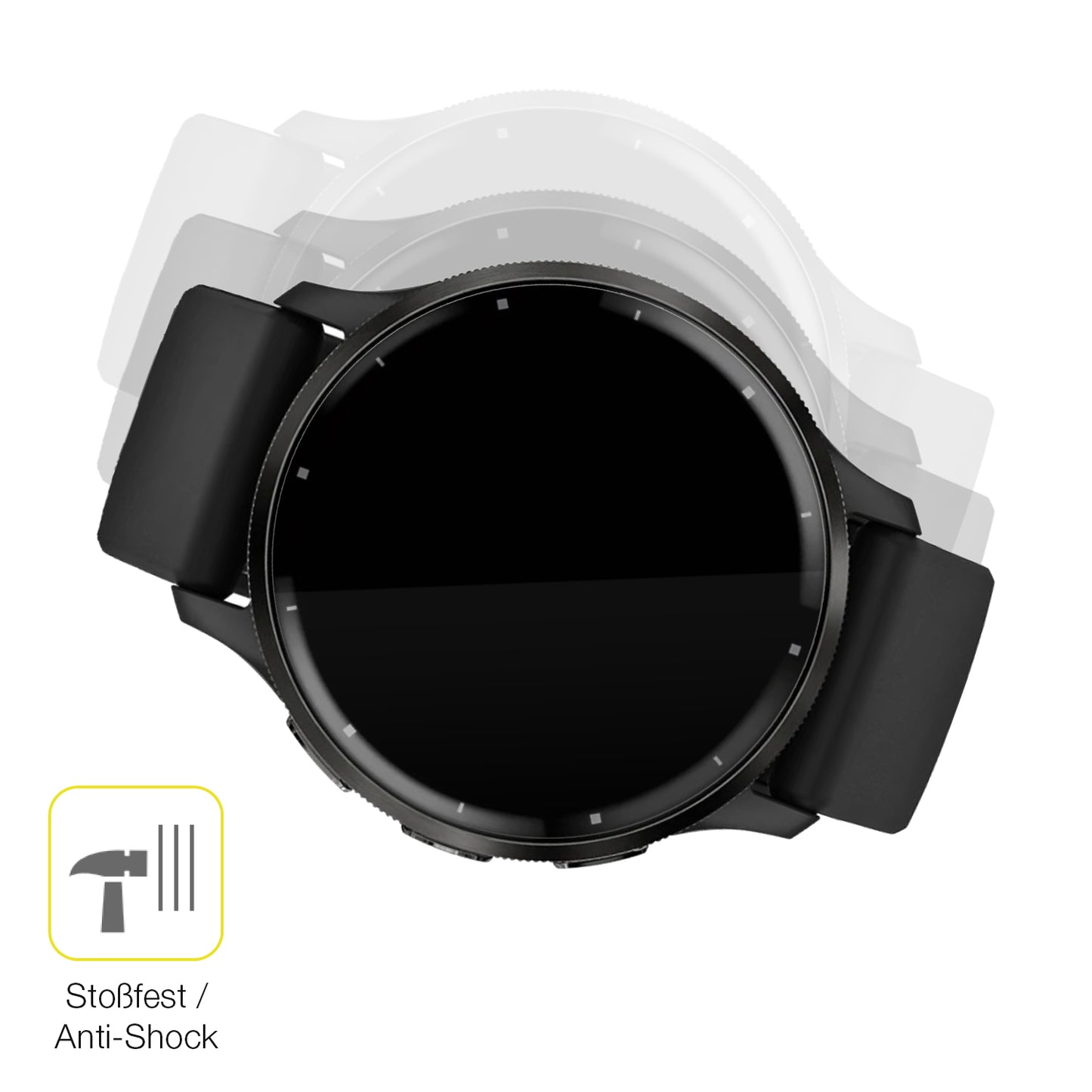 Schutz gegen Kratzer auf dem Garmin Venu 3 Glas durch Schlüssel oder Ähnliches