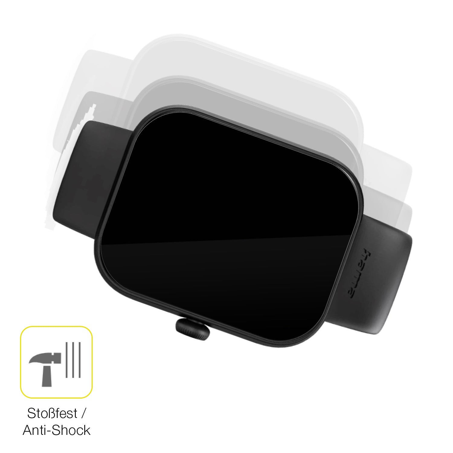 Schutz gegen Kratzer auf dem Hama Fit Watch 5000 Glas durch Schlüssel oder Ähnliches
