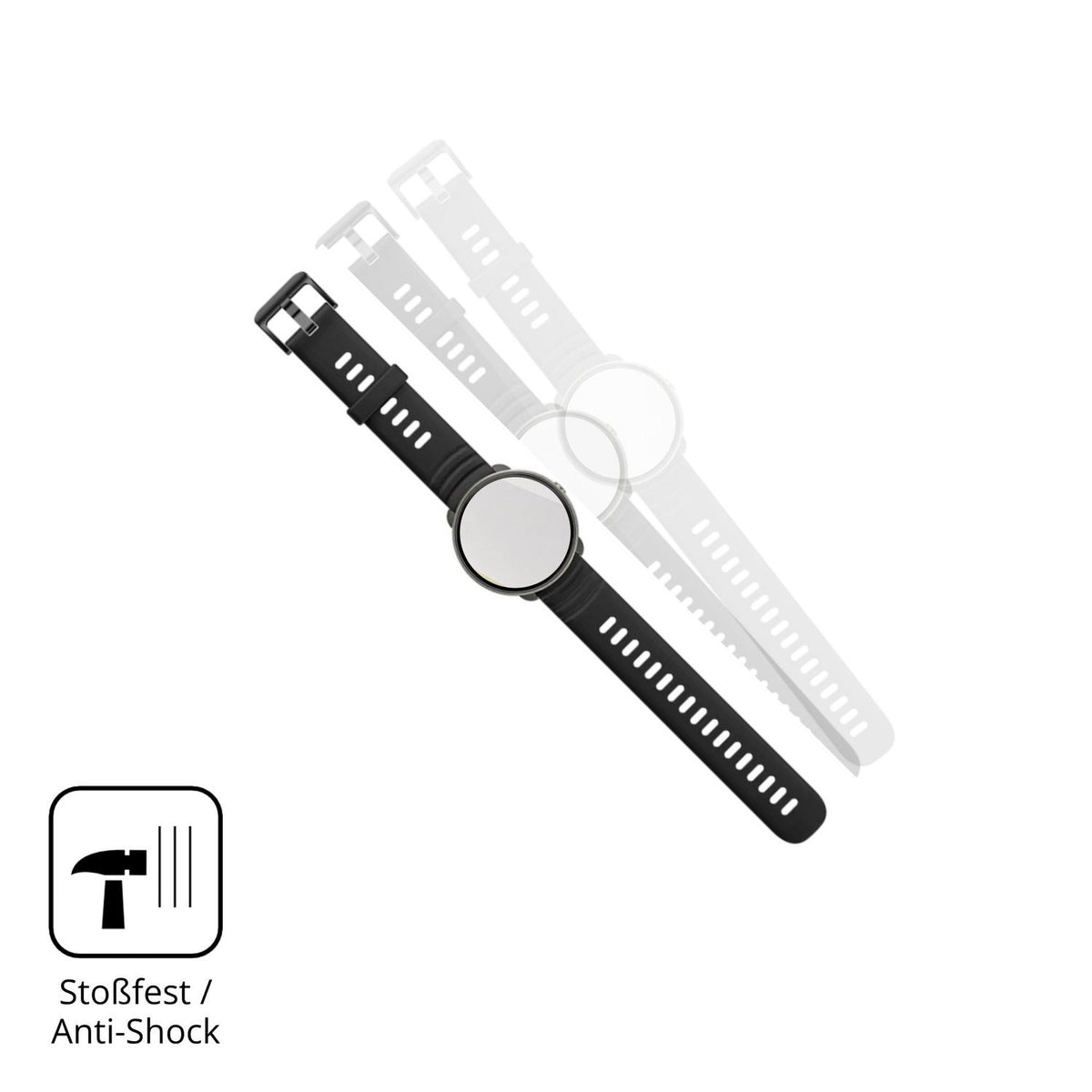Schutz gegen Kratzer auf dem Hammer Watch Ventus Glas durch Schlüssel oder Ähnliches