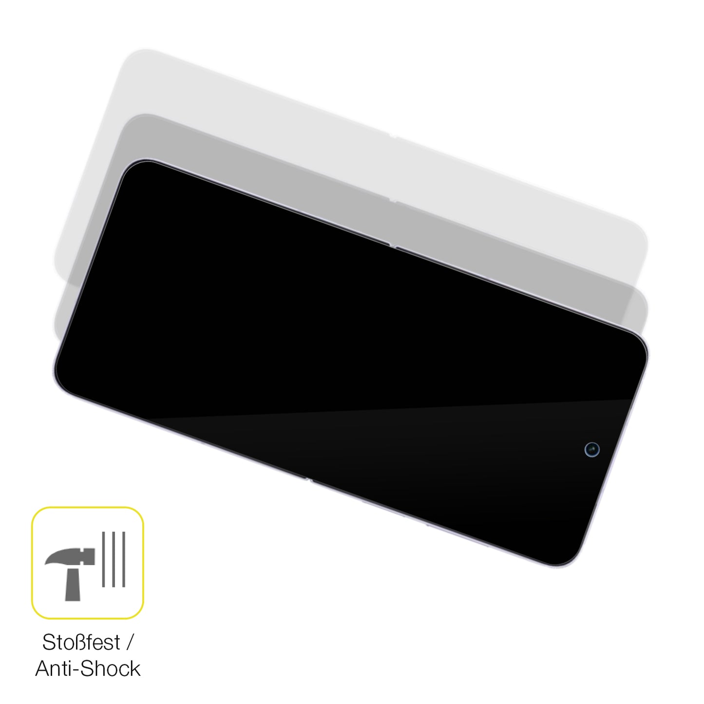 Schutz gegen Kratzer auf dem Honor Magic V Flip2 Innenseite Glas durch Schlüssel oder Ähnliches