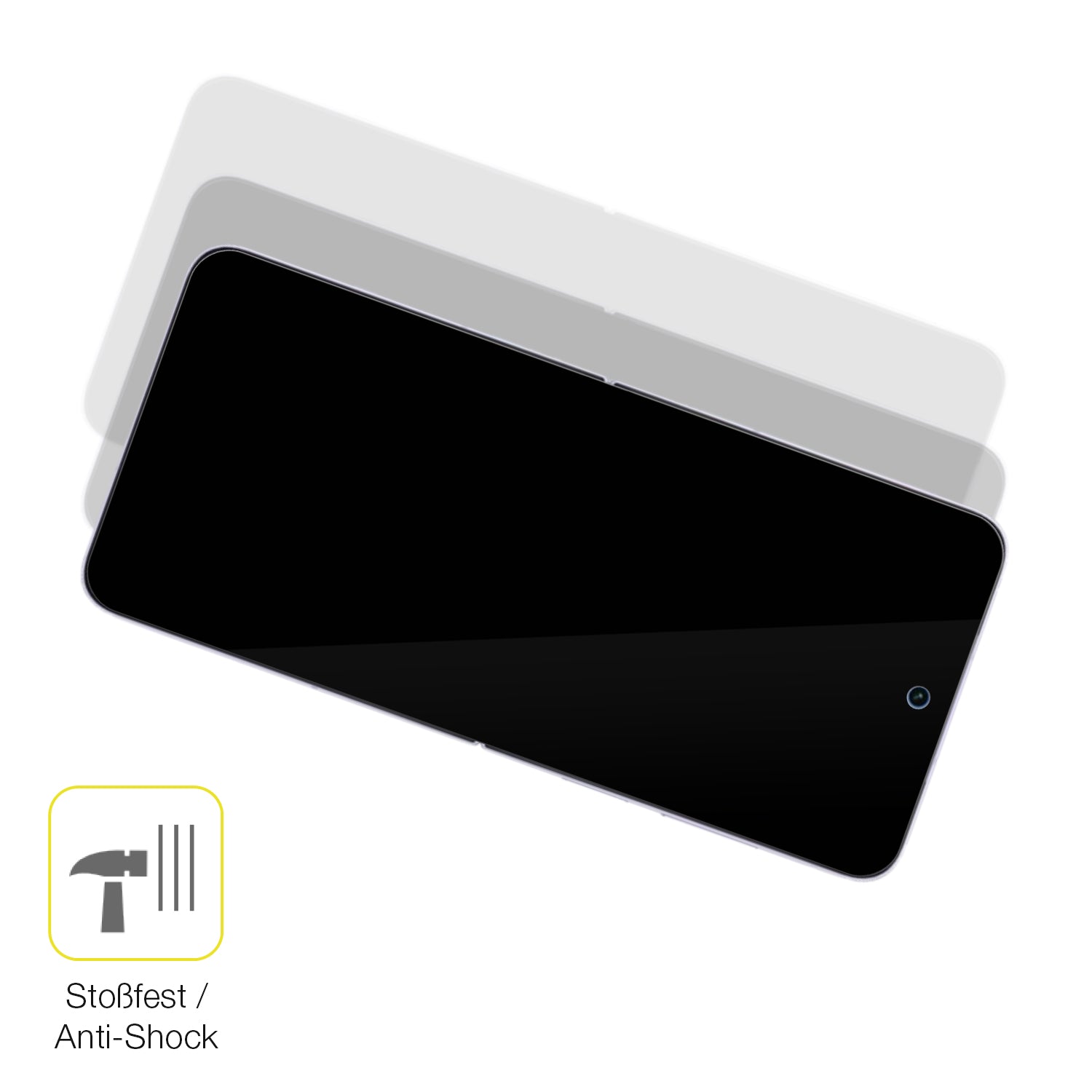 Schutz gegen Kratzer auf dem Honor Magic V Flip2 Innenseite Glas durch Schlüssel oder Ähnliches