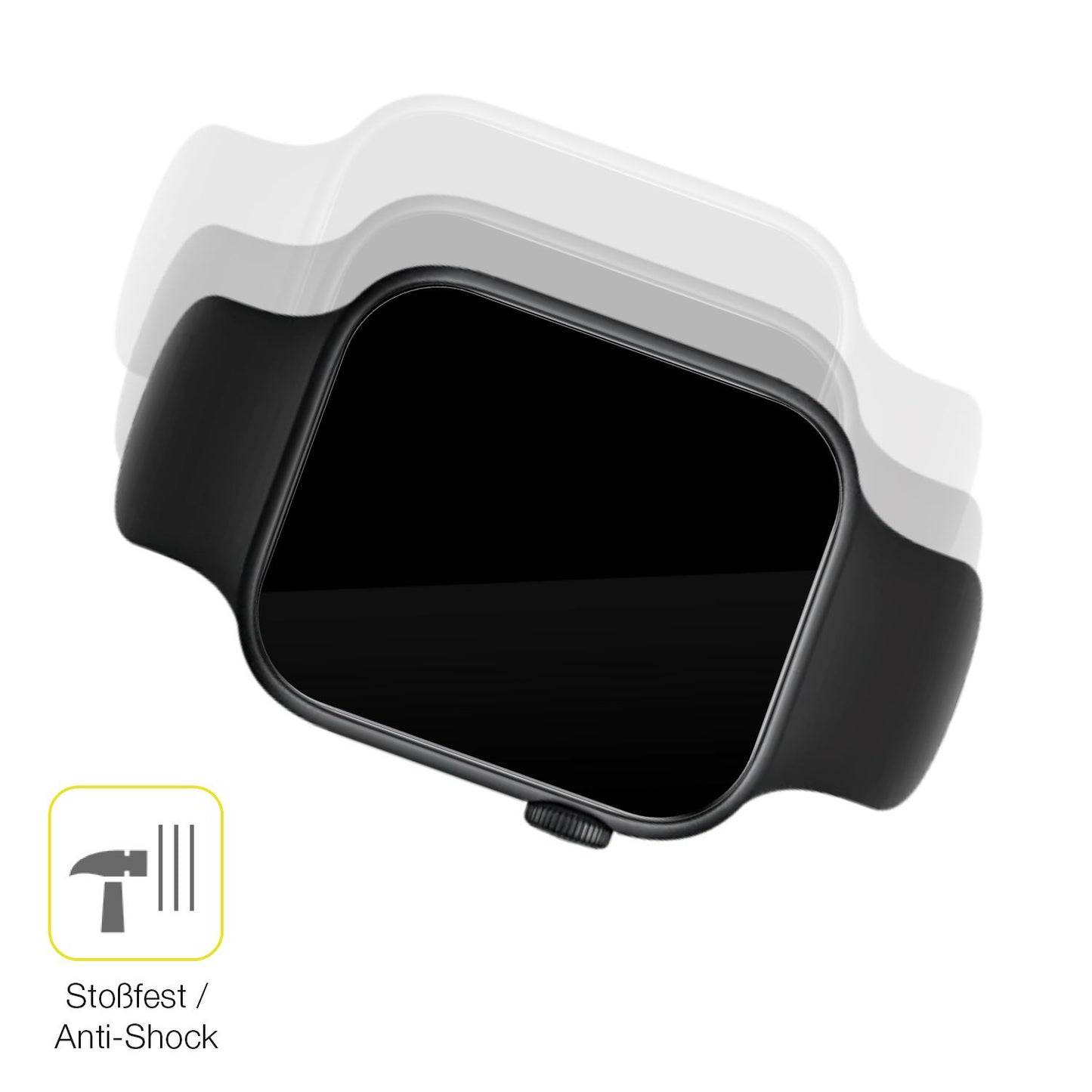 Schutz gegen Kratzer auf dem Honor Watch 5 Glas durch Schlüssel oder Ähnliches