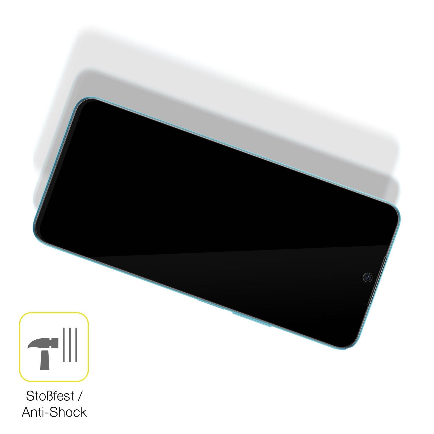 Schutz gegen Kratzer auf dem HONOR X8a Glas durch Schlüssel oder Ähnliches