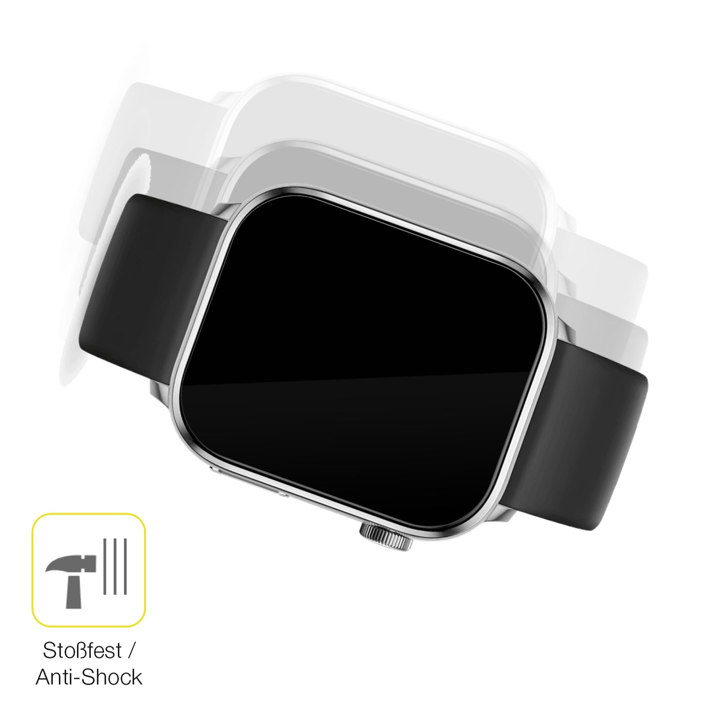 Schutz gegen Kratzer auf dem Ice-Watch Smart 3.0 1.78 Zoll Glas durch Schlüssel oder Ähnliches