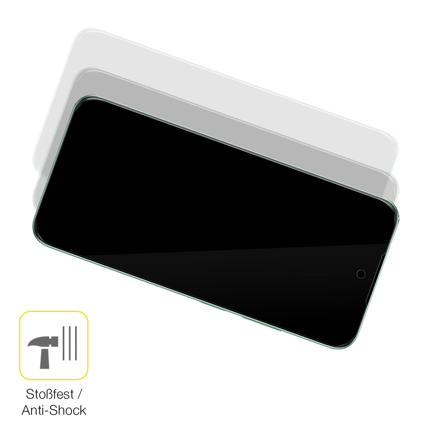Schutz gegen Kratzer auf dem Infinix Hot 50 Pro Glas durch Schlüssel oder Ähnliches