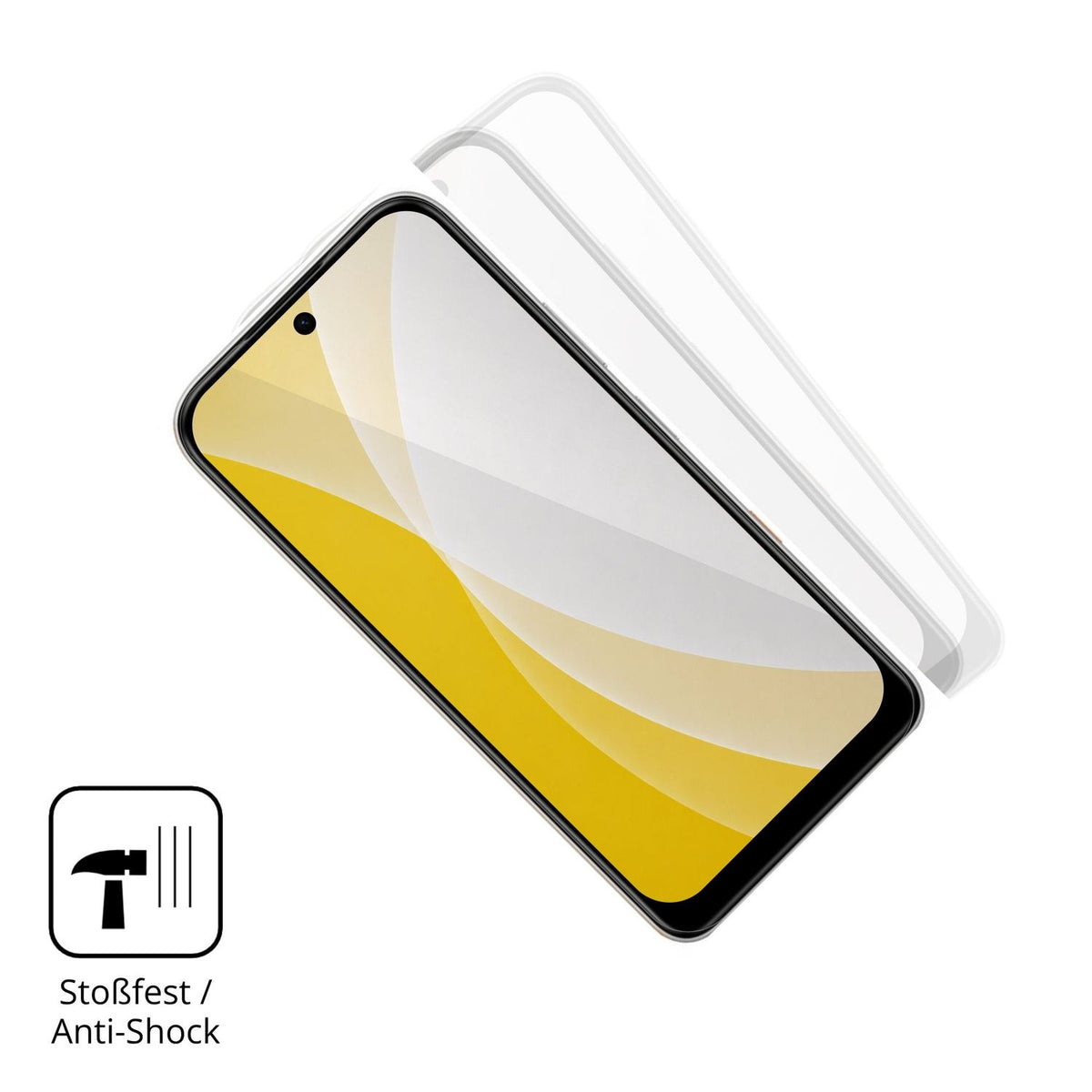 Schutz gegen Kratzer auf dem Infinix Hot 70 Pro Glas durch Schlüssel oder Ähnliches