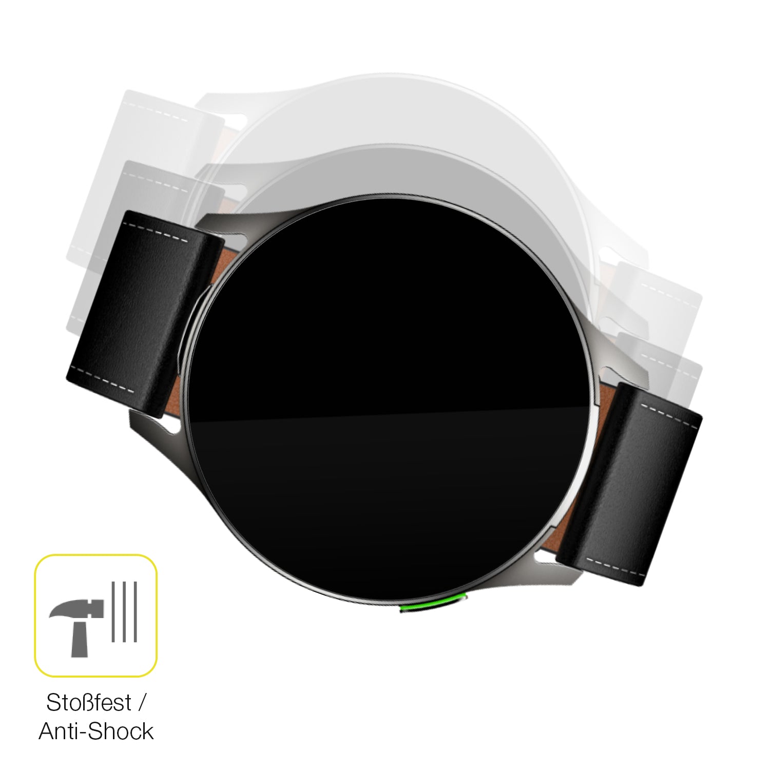 Schutz gegen Kratzer auf dem Infinix XWatch Pods Glas durch Schlüssel oder Ähnliches