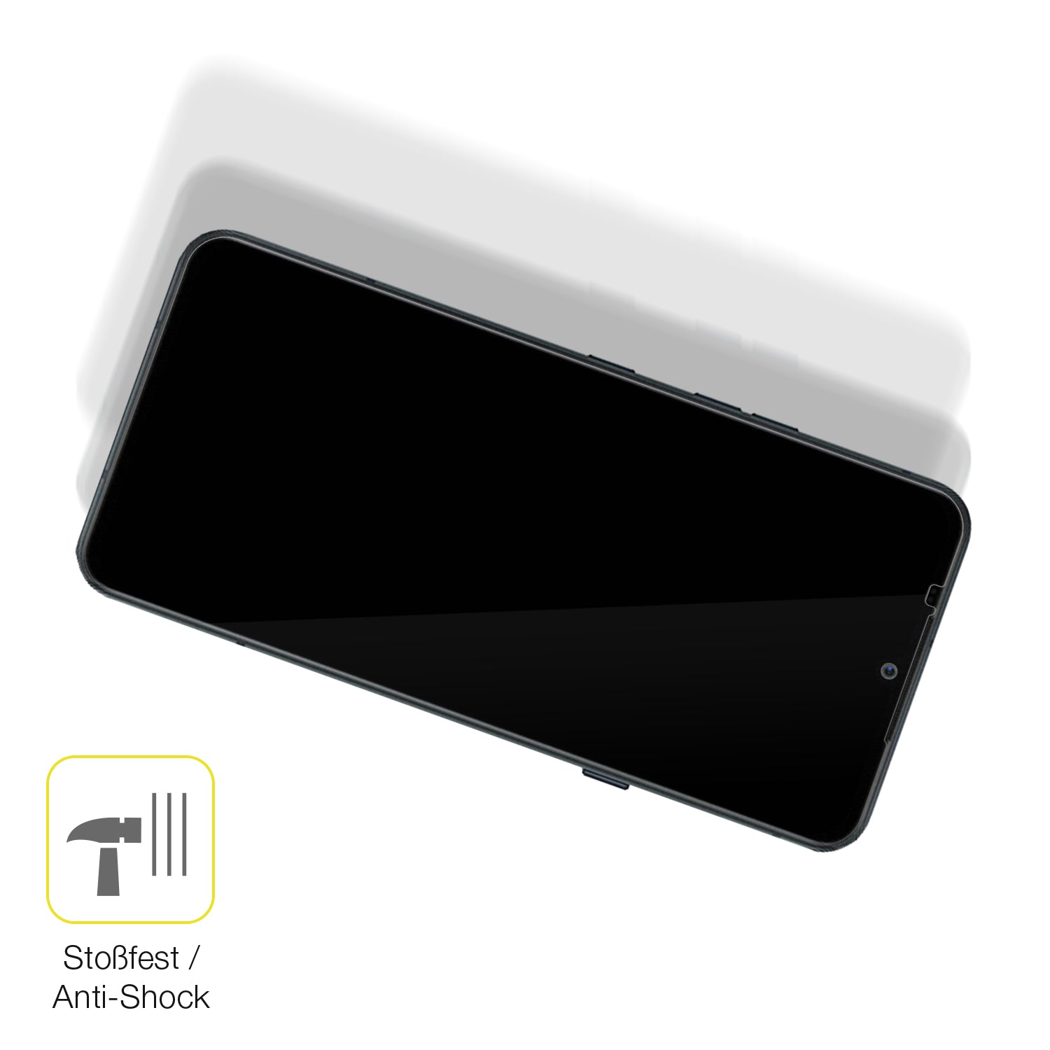 Schutz gegen Kratzer auf dem LG V50S ThinQ Glas durch Schlüssel oder Ähnliches