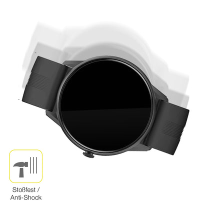Schutz gegen Kratzer auf dem Lytimes 1,3 Zoll Smartwatch Glas durch Schlüssel oder Ähnliches