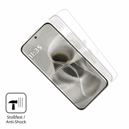 Schutz gegen Kratzer auf dem Motorola Edge 70 Pro Glas durch Schlüssel oder Ähnliches