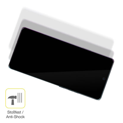 Schutz gegen Kratzer auf dem MOTOROLA Moto Edge 40 Pro Glas durch Schlüssel oder Ähnliches
