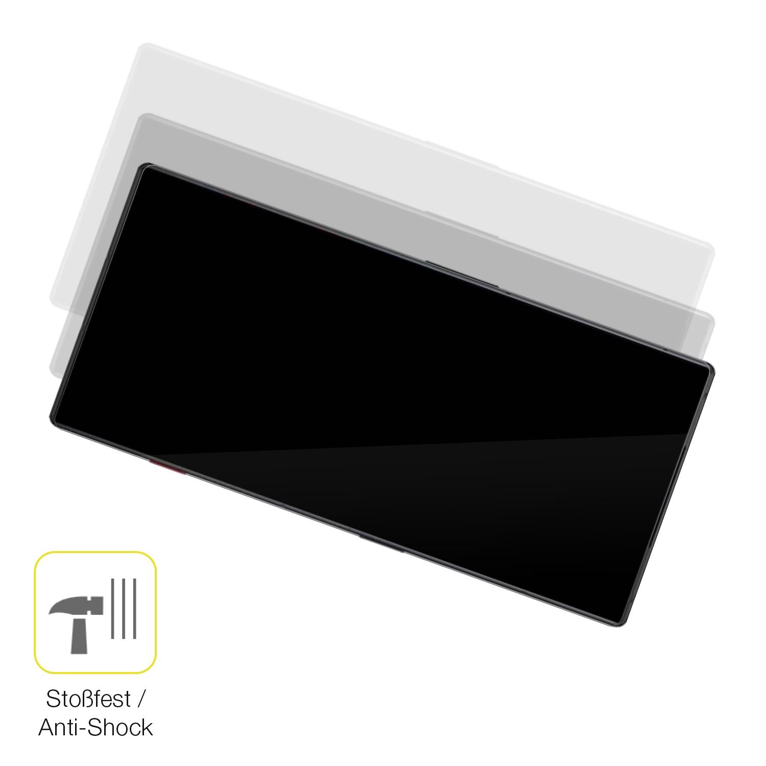 Schutz gegen Kratzer auf dem NUBIA Red Magic 8 Pro Plus Glas durch Schlüssel oder Ähnliches