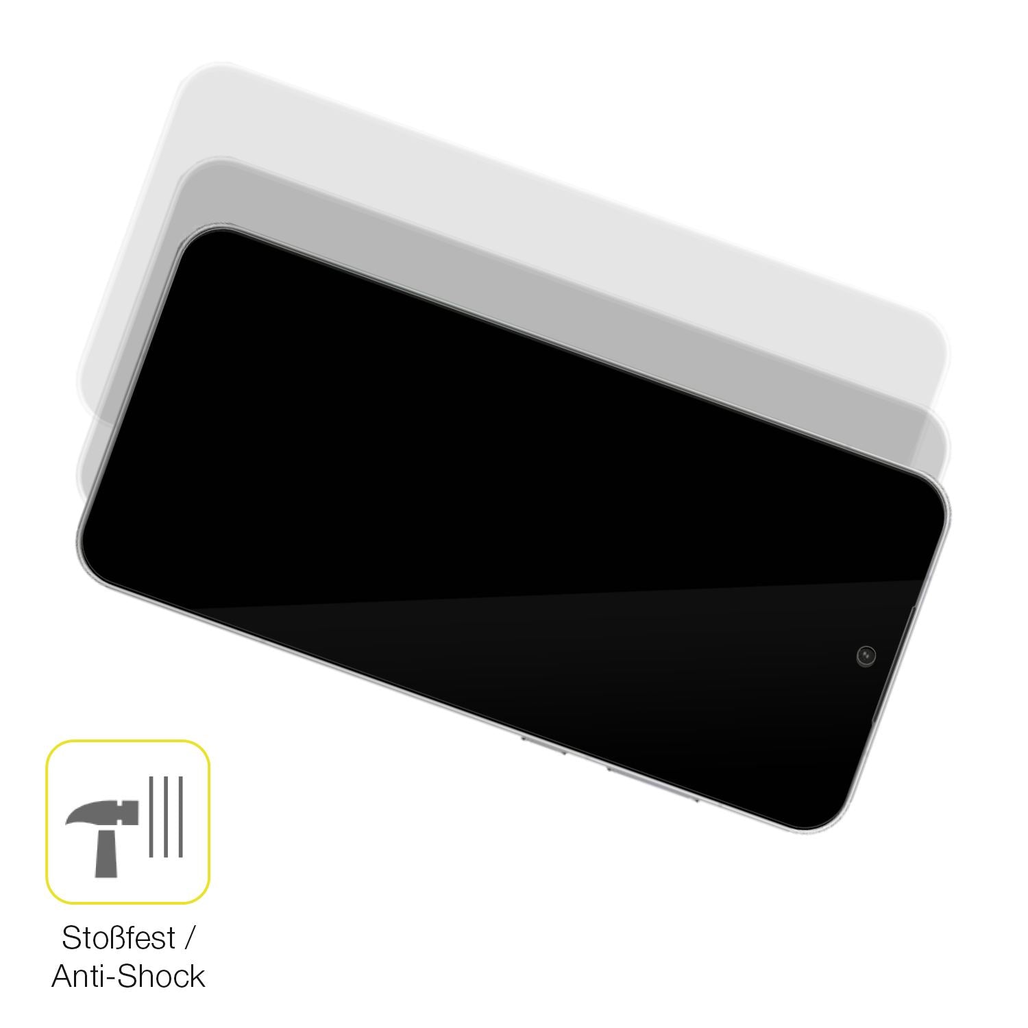 Schutz gegen Kratzer auf dem OnePlus Ace 6 Glas durch Schlüssel oder Ähnliches