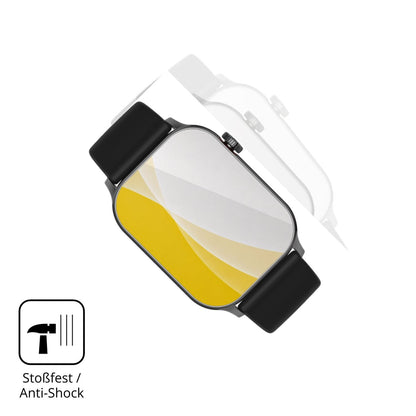 Schutz gegen Kratzer auf dem OOQE Watch Pro 8 Glas durch Schlüssel oder Ähnliches