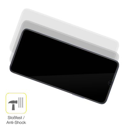 Schutz gegen Kratzer auf dem Oppo A17K Glas durch Schlüssel oder Ähnliches