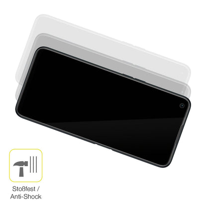 Schutz gegen Kratzer auf dem OPPO A76 Glas durch Schlüssel oder Ähnliches