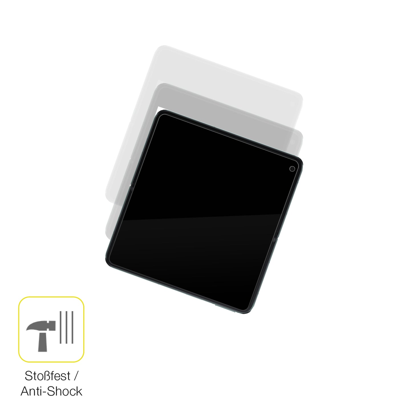 Schutz gegen Kratzer auf dem Oppo Find N3 Innenseite Glas durch Schlüssel oder Ähnliches