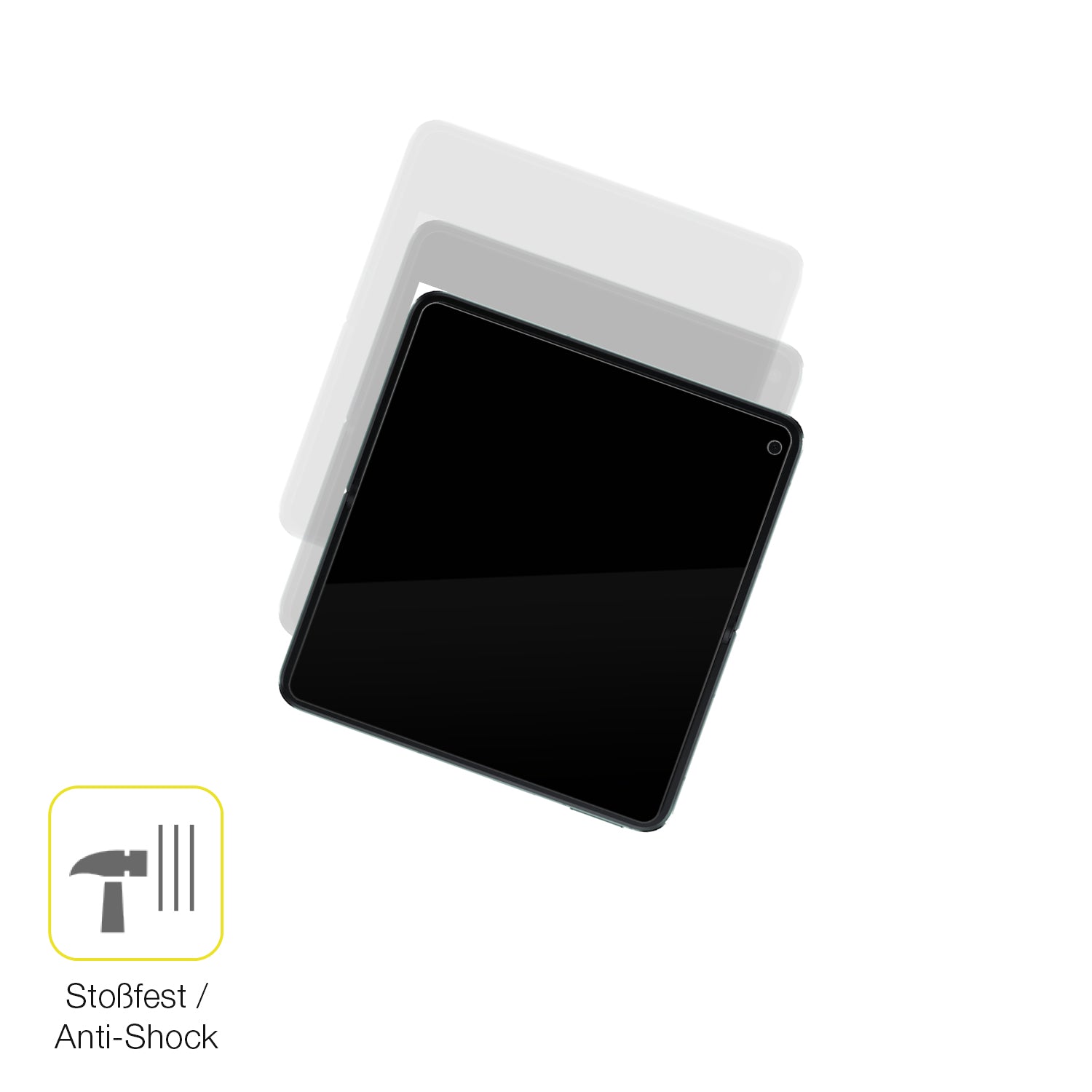 Schutz gegen Kratzer auf dem Oppo Find N3 Innenseite Glas durch Schlüssel oder Ähnliches