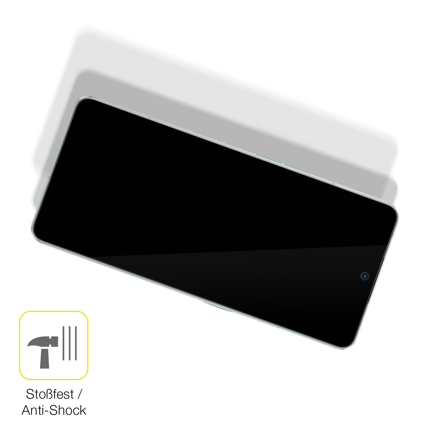 Schutz gegen Kratzer auf dem Oppo Reno8 Pro Plus Glas durch Schlüssel oder Ähnliches