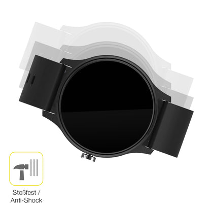 Schutz gegen Kratzer auf dem Peaq PSW 100 Glas durch Schlüssel oder Ähnliches