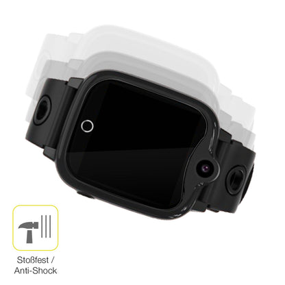 Schutz gegen Kratzer auf dem Ruopoem 4G Kinder Smartwatch Glas durch Schlüssel oder Ähnliches