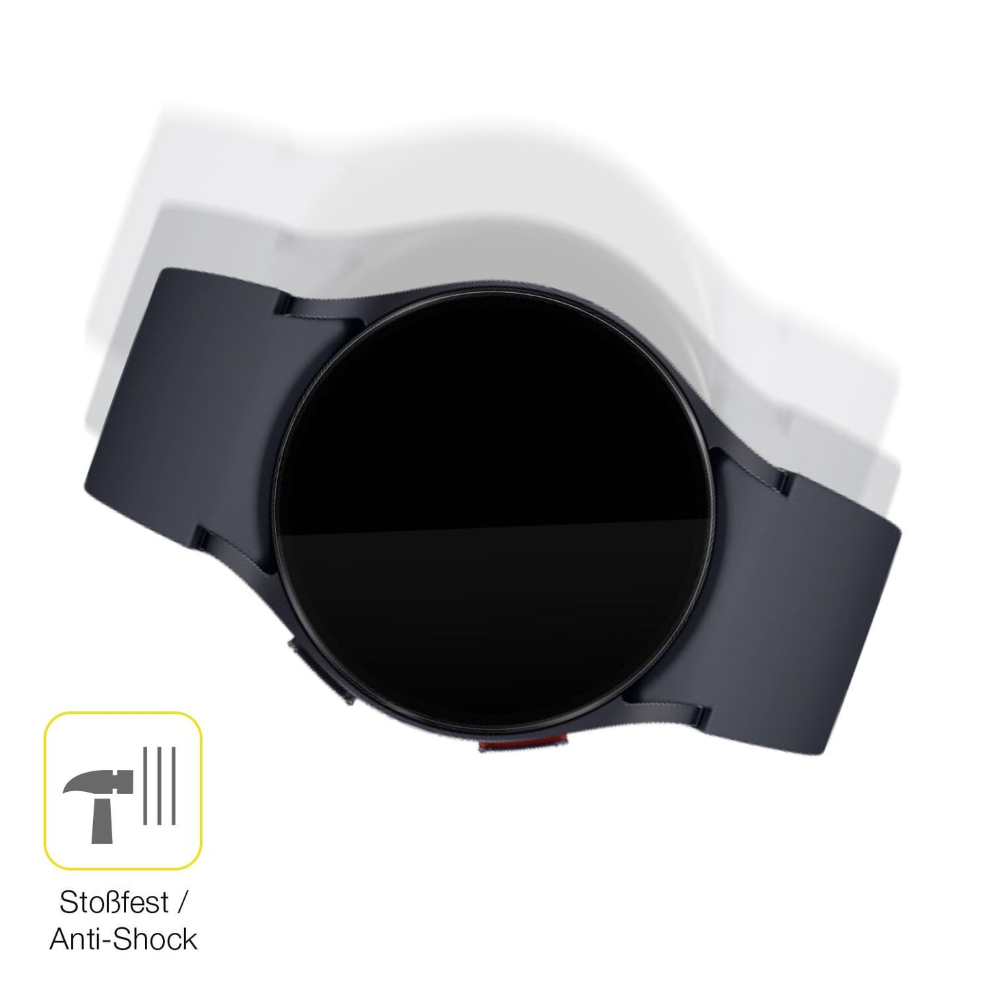 Schutz gegen Kratzer auf dem Samsung Galaxy Watch 6 40mm Glas durch Schlüssel oder Ähnliches