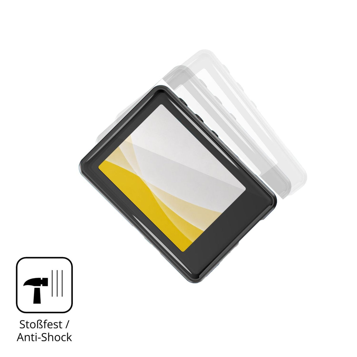 Schutz gegen Kratzer auf dem tokemisc S7 Glas durch Schlüssel oder Ähnliches