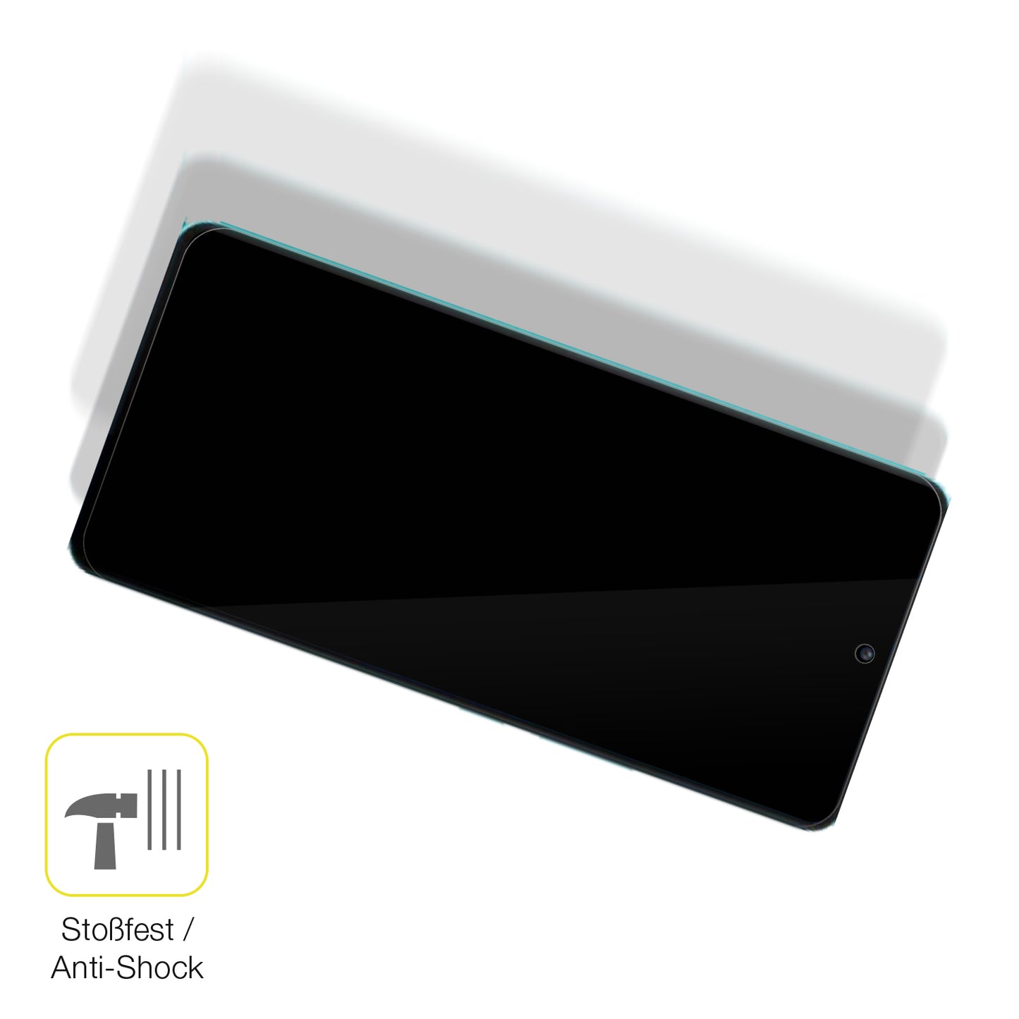 Schutz gegen Kratzer auf dem VIVO IQOO Neo7 Racing Glas durch Schlüssel oder Ähnliches