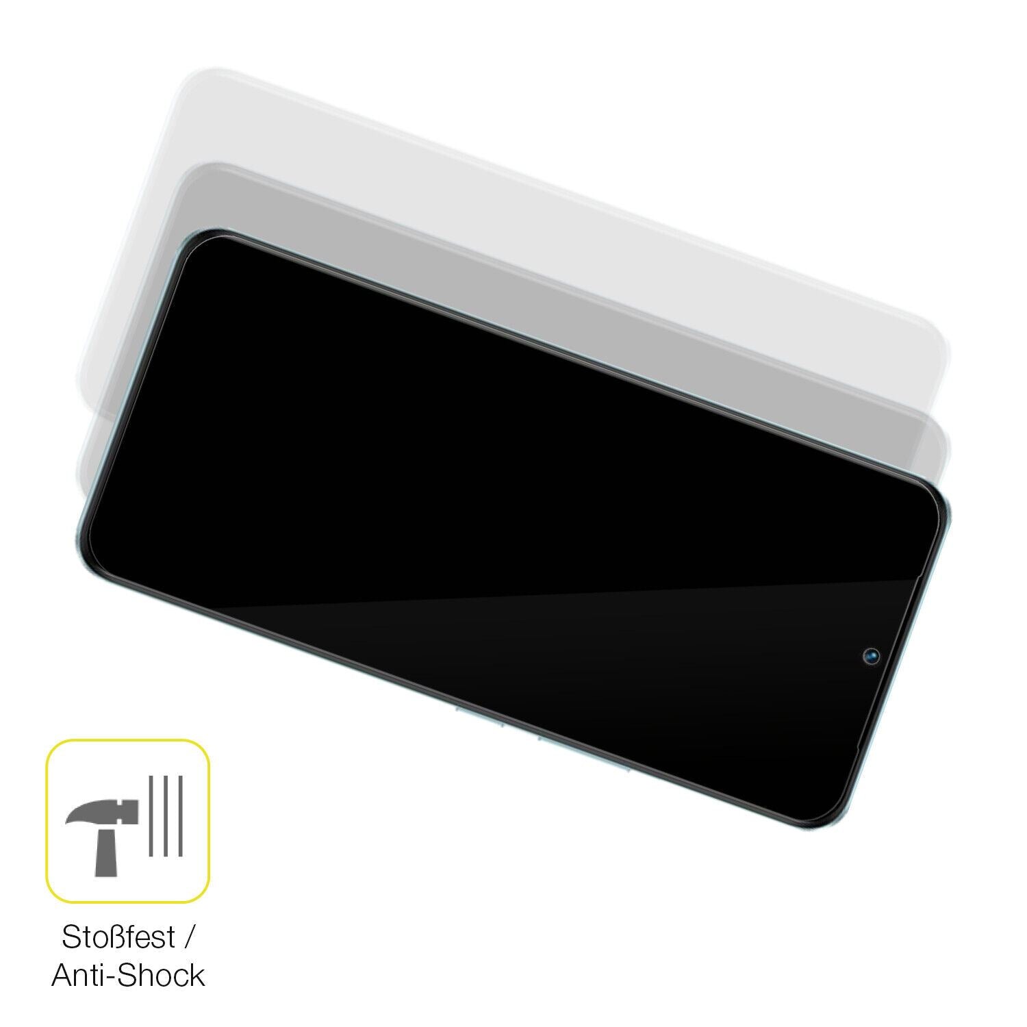 Schutz gegen Kratzer auf dem VIVO iQOO Z6 Pro Glas durch Schlüssel oder Ähnliches