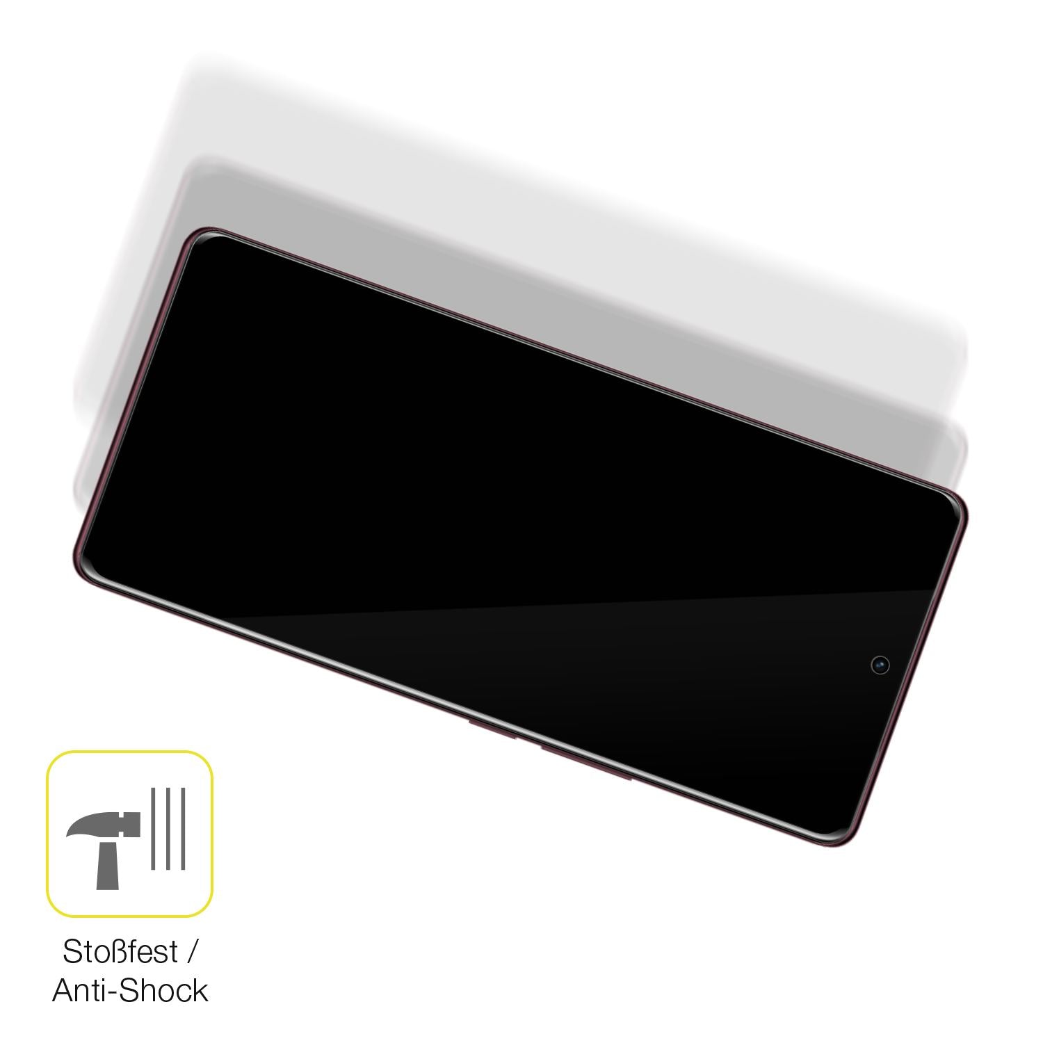 Schutz gegen Kratzer auf dem Vivo V29e Glas durch Schlüssel oder Ähnliches