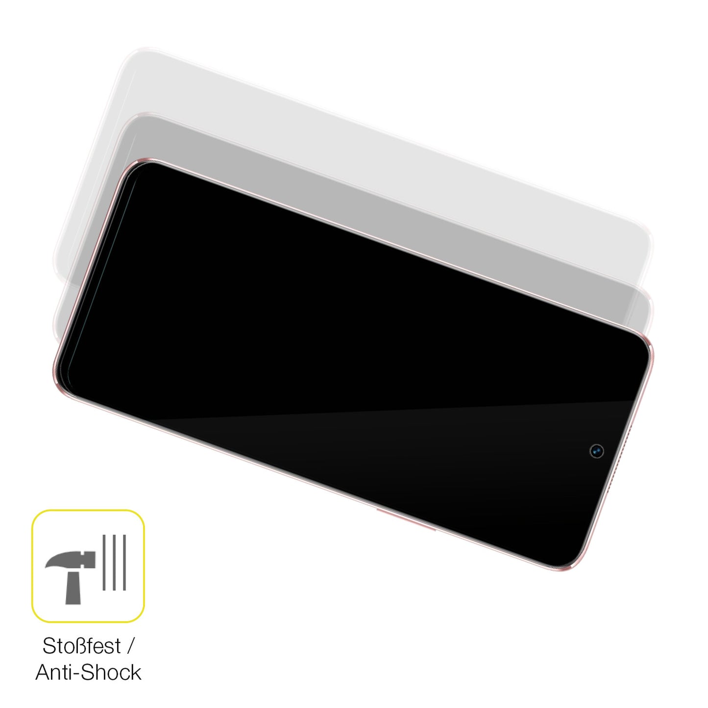 Schutz gegen Kratzer auf dem Wiko T50 Glas durch Schlüssel oder Ähnliches