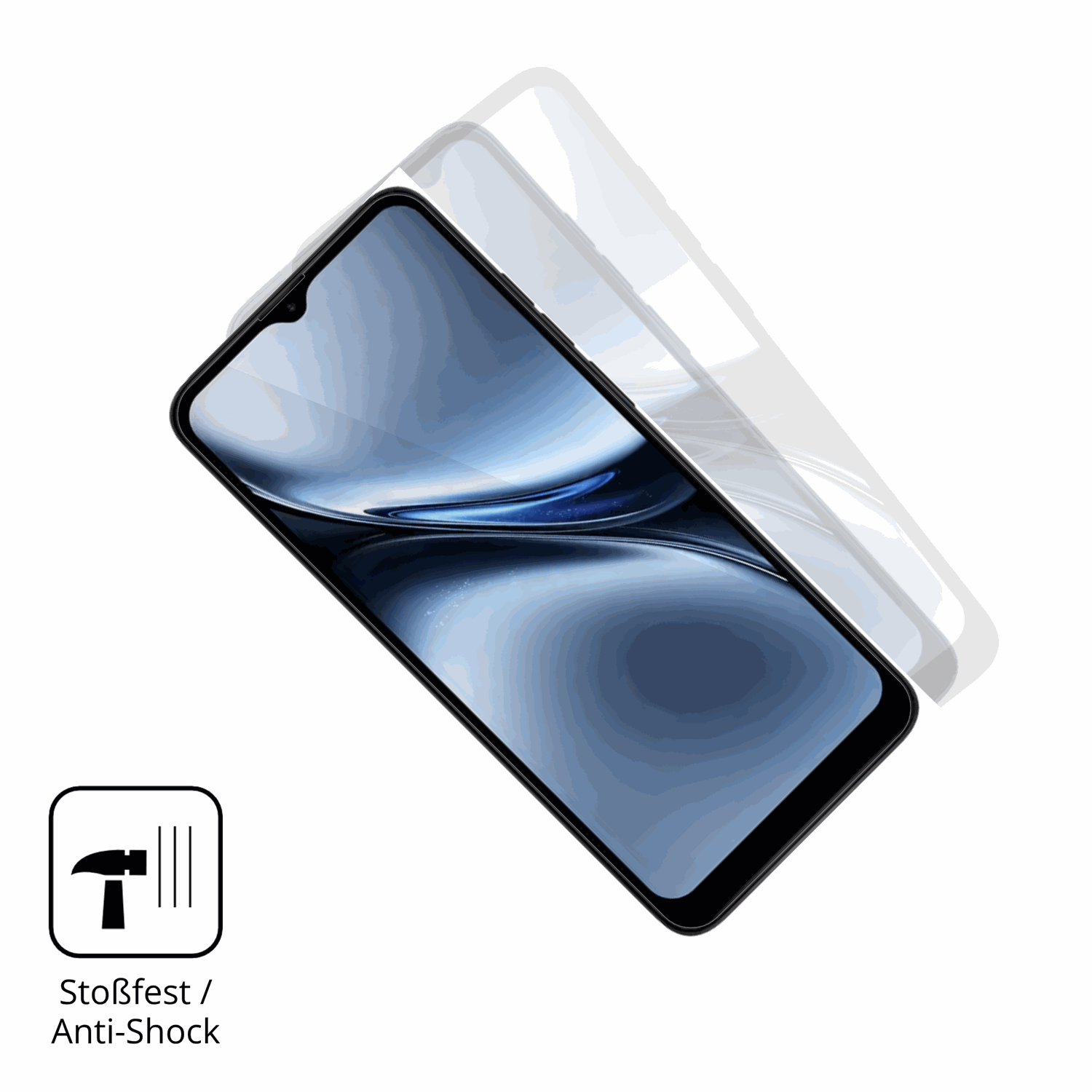 Schutz gegen Kratzer auf dem XGODY X36 Glas durch Schlüssel oder Ähnliches