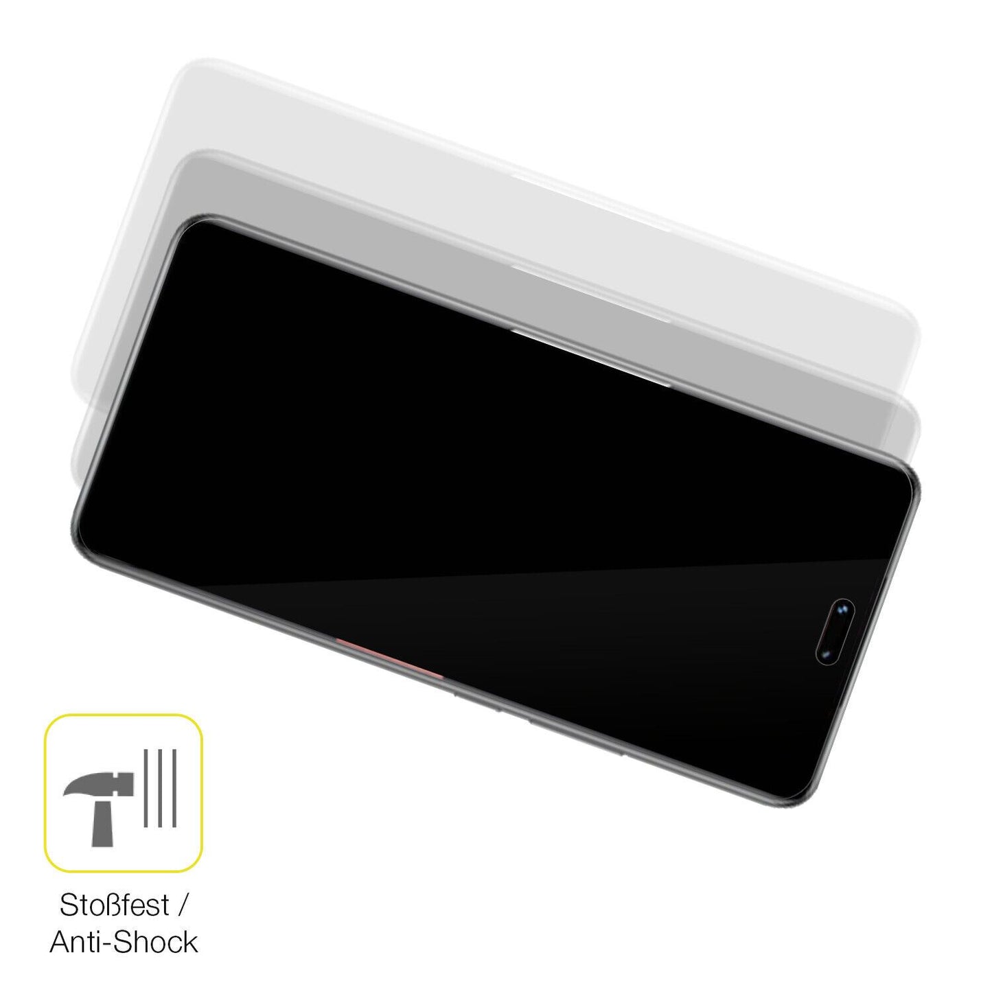 Schutz gegen Kratzer auf dem Xiaomi Civi 2 Glas durch Schlüssel oder Ähnliches