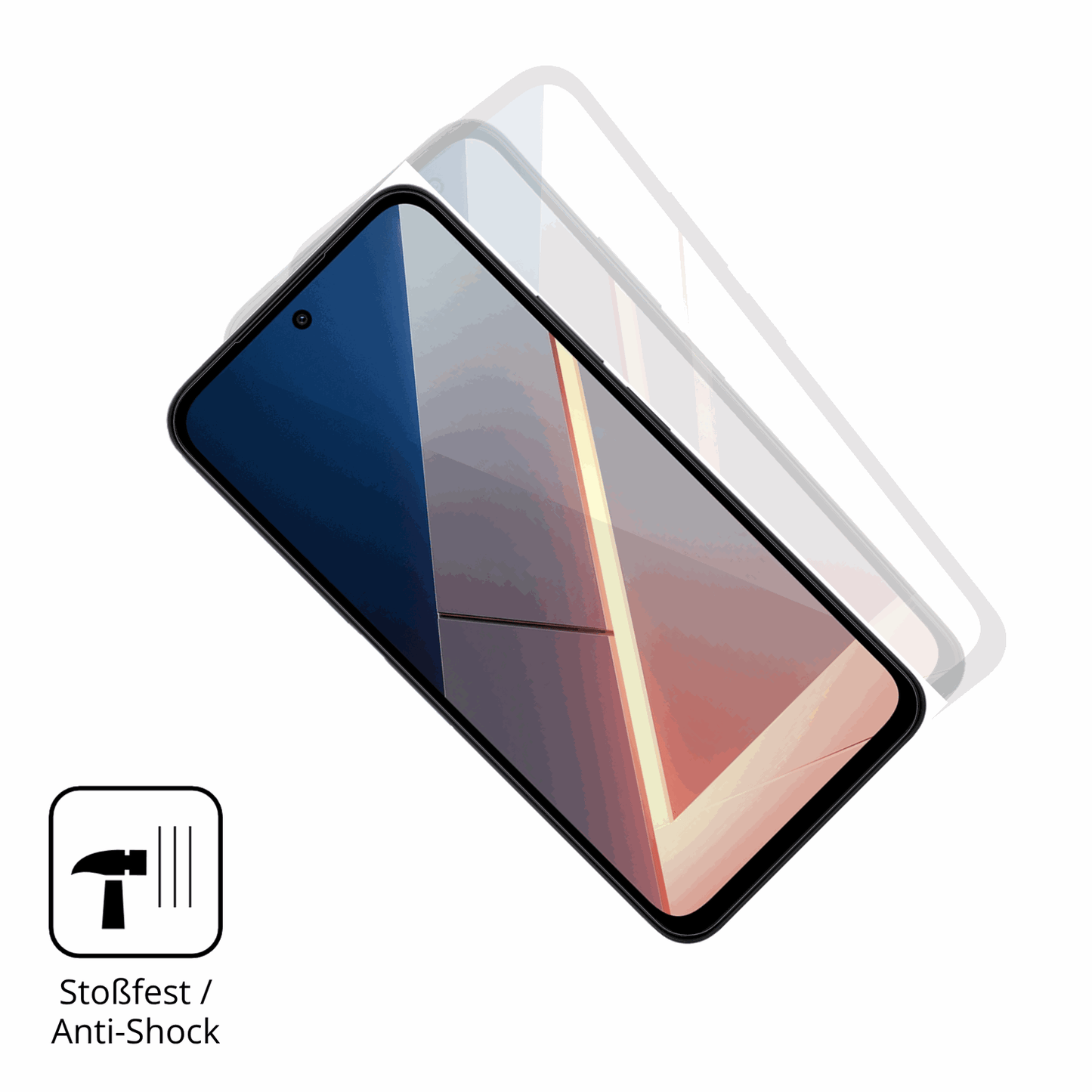Schutz gegen Kratzer auf dem Xiaomi Poco M8s Glas durch Schlüssel oder Ähnliches
