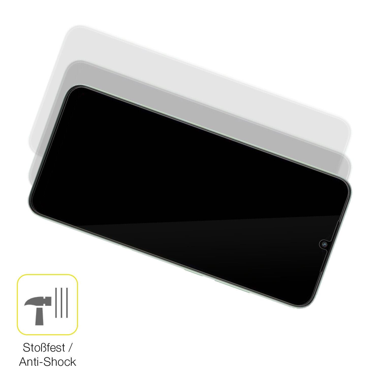 Schutz gegen Kratzer auf dem Xiaomi Redmi A2 Glas durch Schlüssel oder Ähnliches