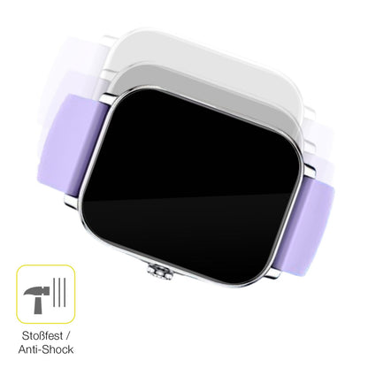 Schutz gegen Kratzer auf dem Zhizhi Smartwatch P90 1.85 Zoll Glas durch Schlüssel oder Ähnliches