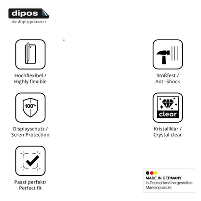 Displayschutz hergestellt in Deutschland, höchste Qualität made in Germany