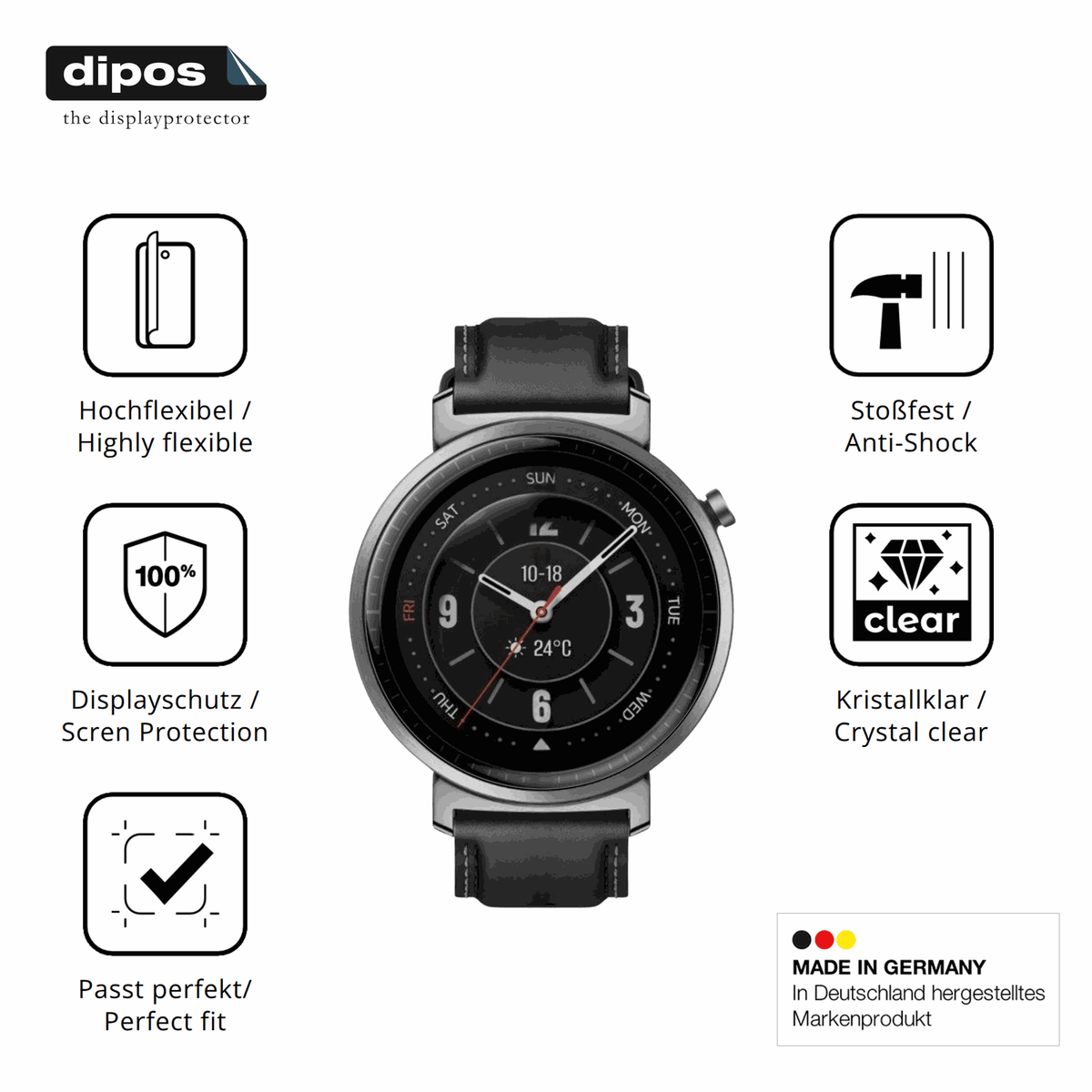Displayschutz hergestellt in Deutschland, h�chste Qualit�t made in Germany
