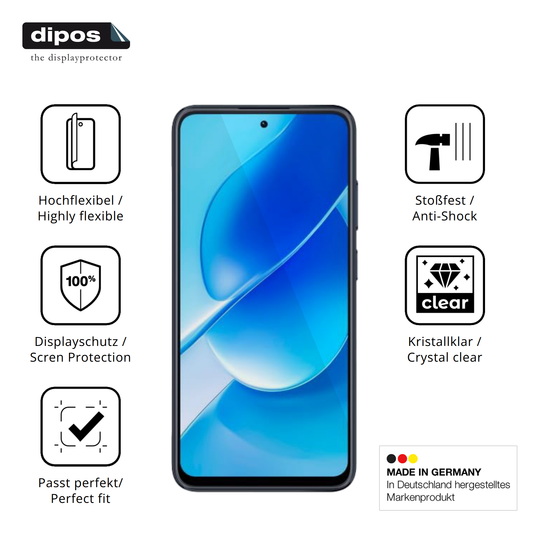 Displayschutz hergestellt in Deutschland, höchste Qualität made in Germany